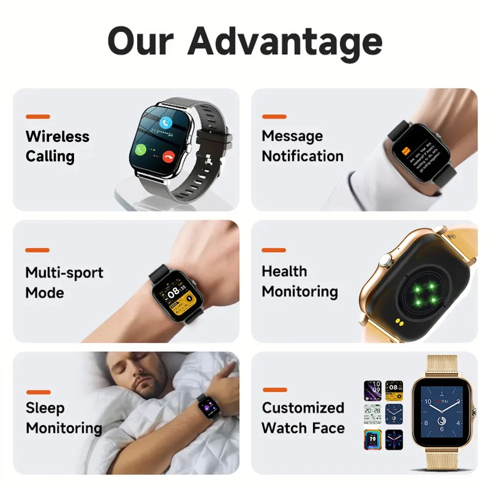 Bluetooth Smart Watch for Men