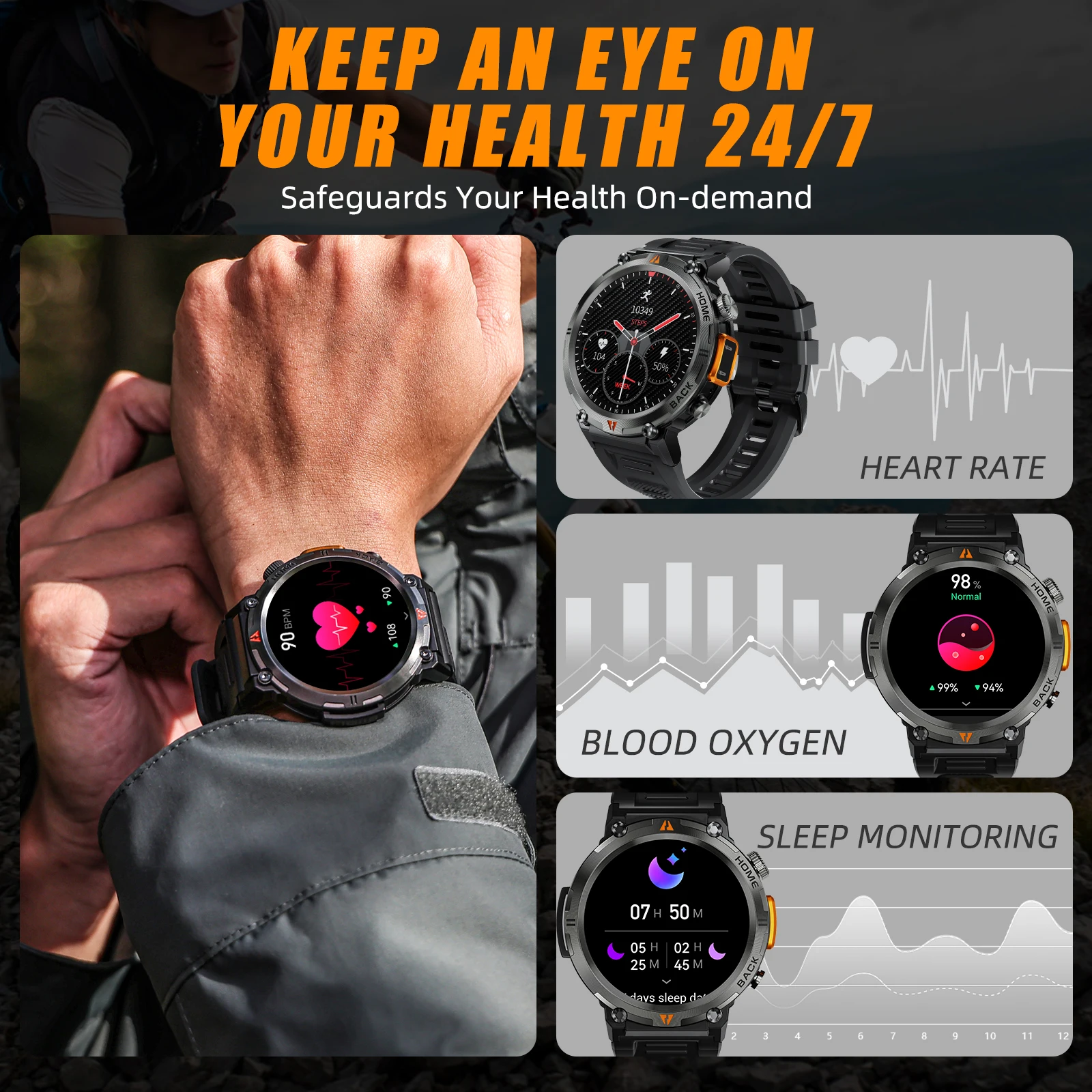 Waterproof Smartwatch