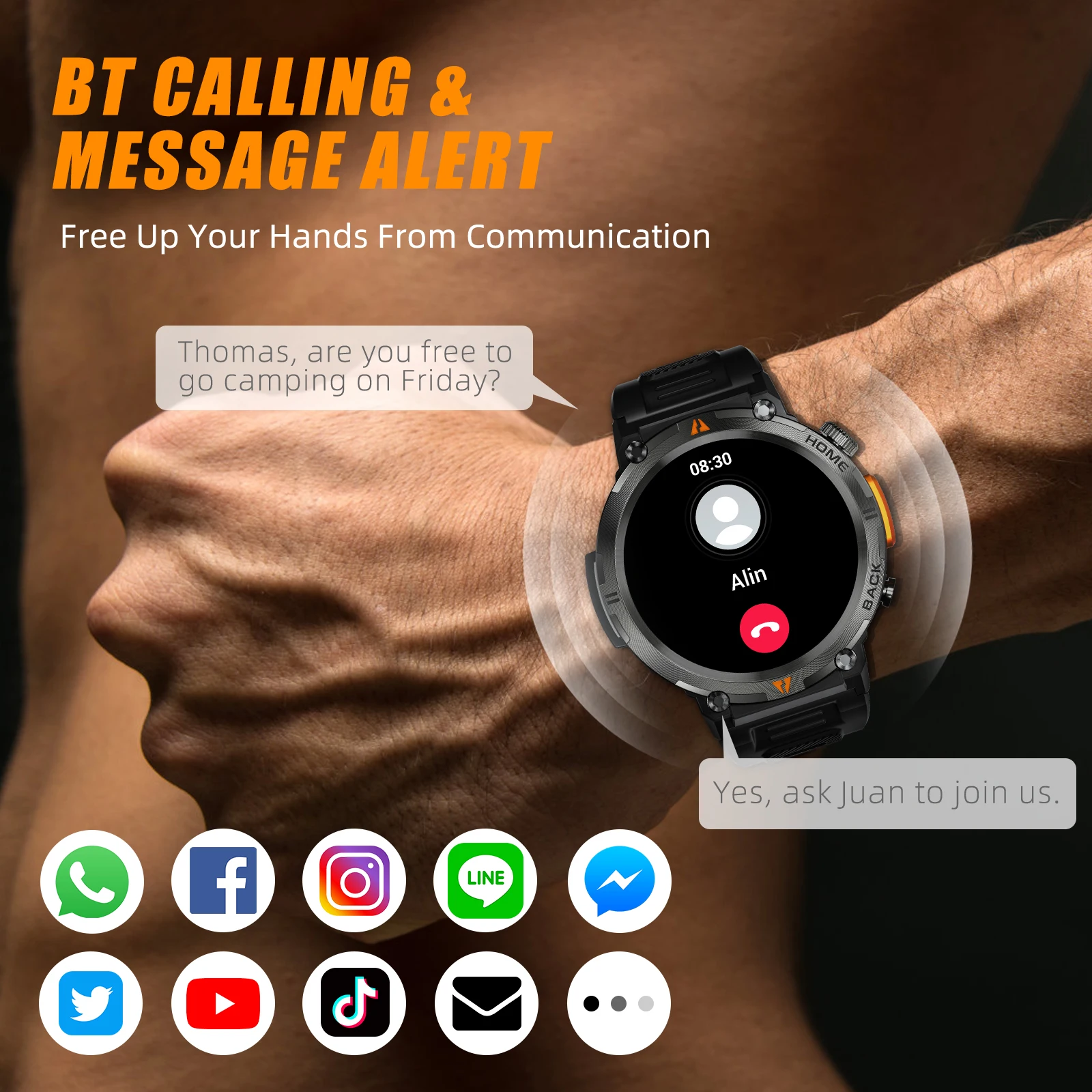 Waterproof Smartwatch