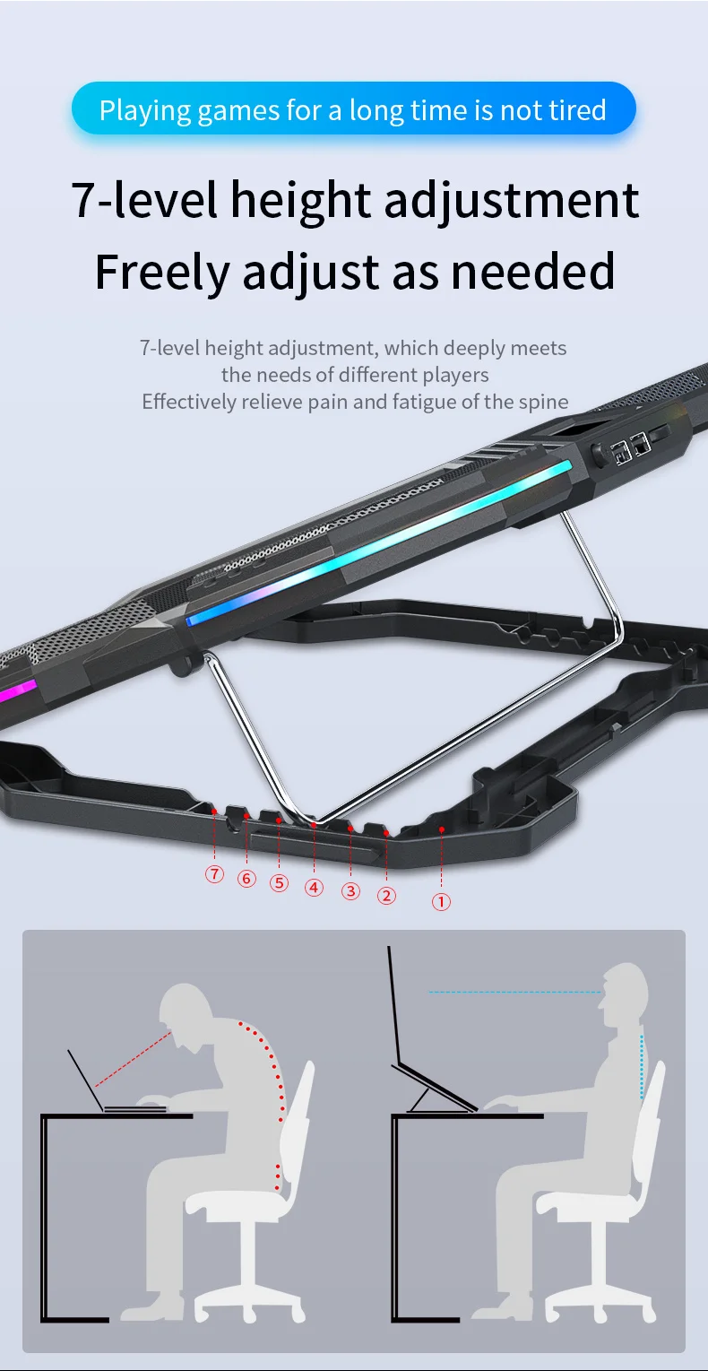 RGB Gaming Laptop Stand