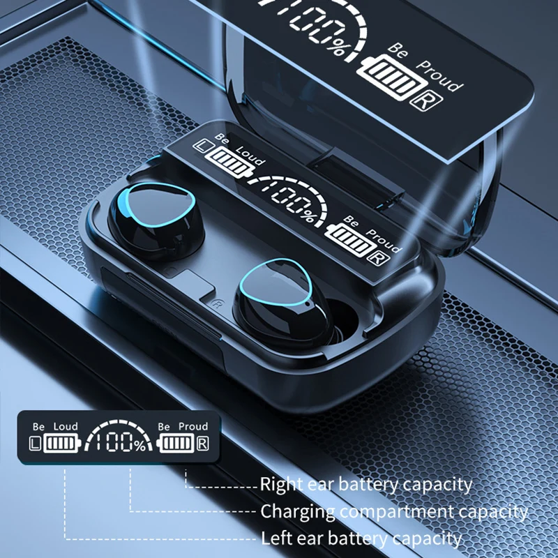 Wireless Earphones with Charging Box
