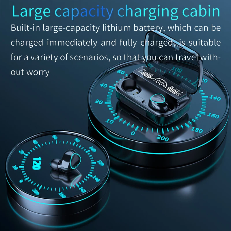 Wireless Earphones with Charging Box