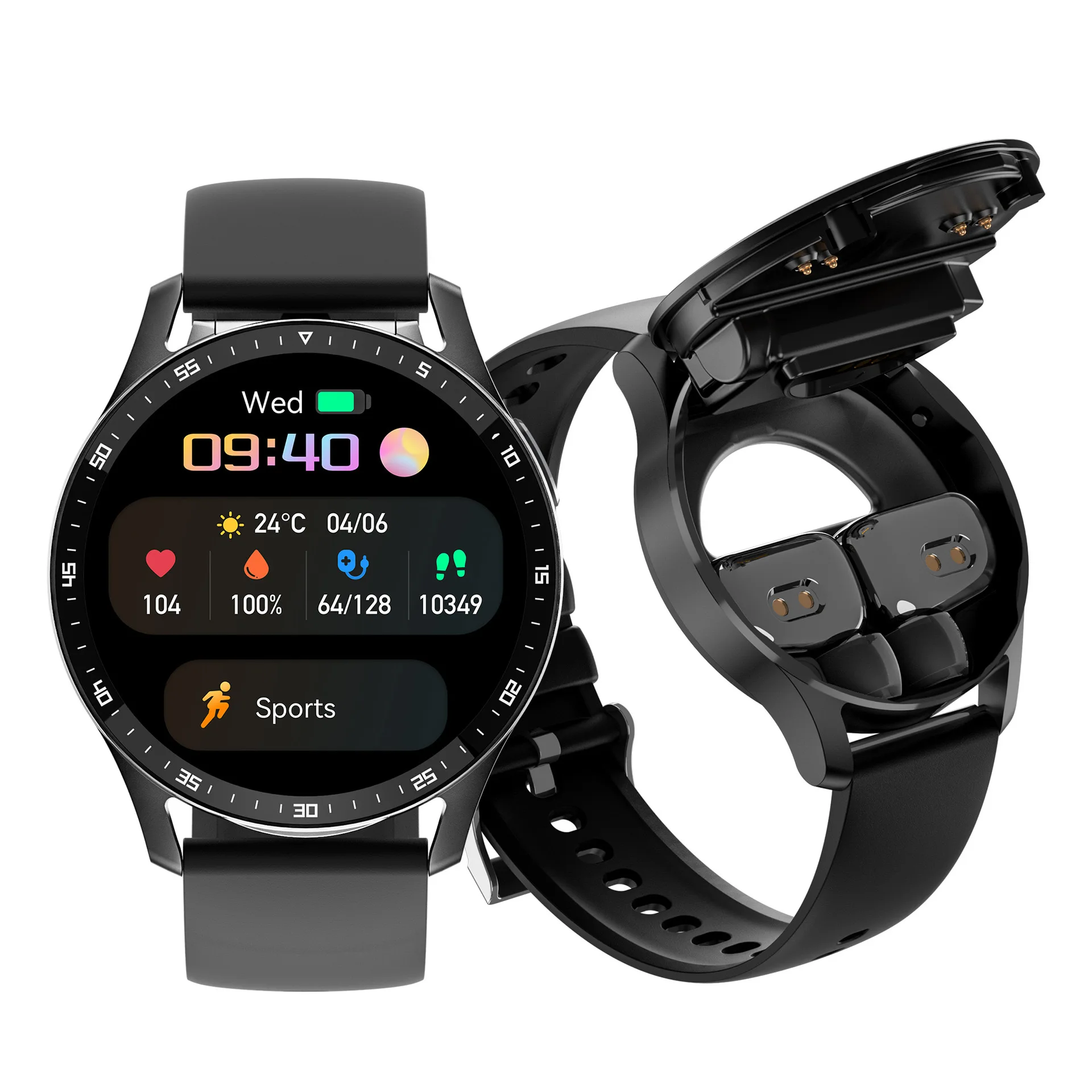 X7 2-in-1 Smartwatch with Earbuds