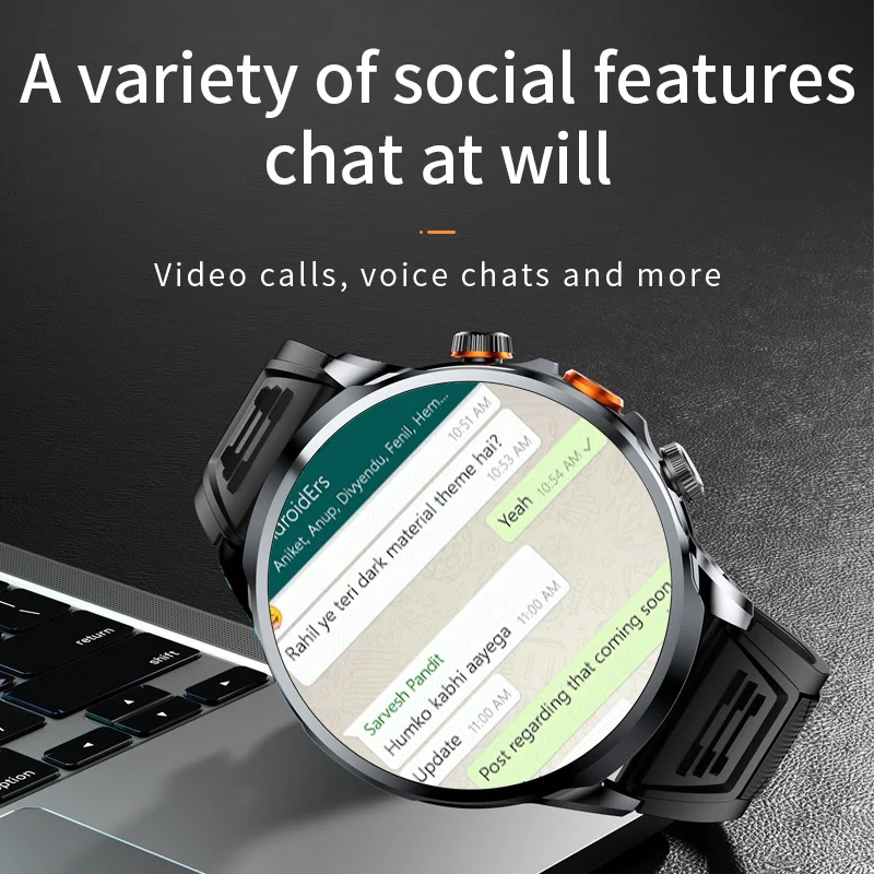 4G SIM NFC Smartwatch