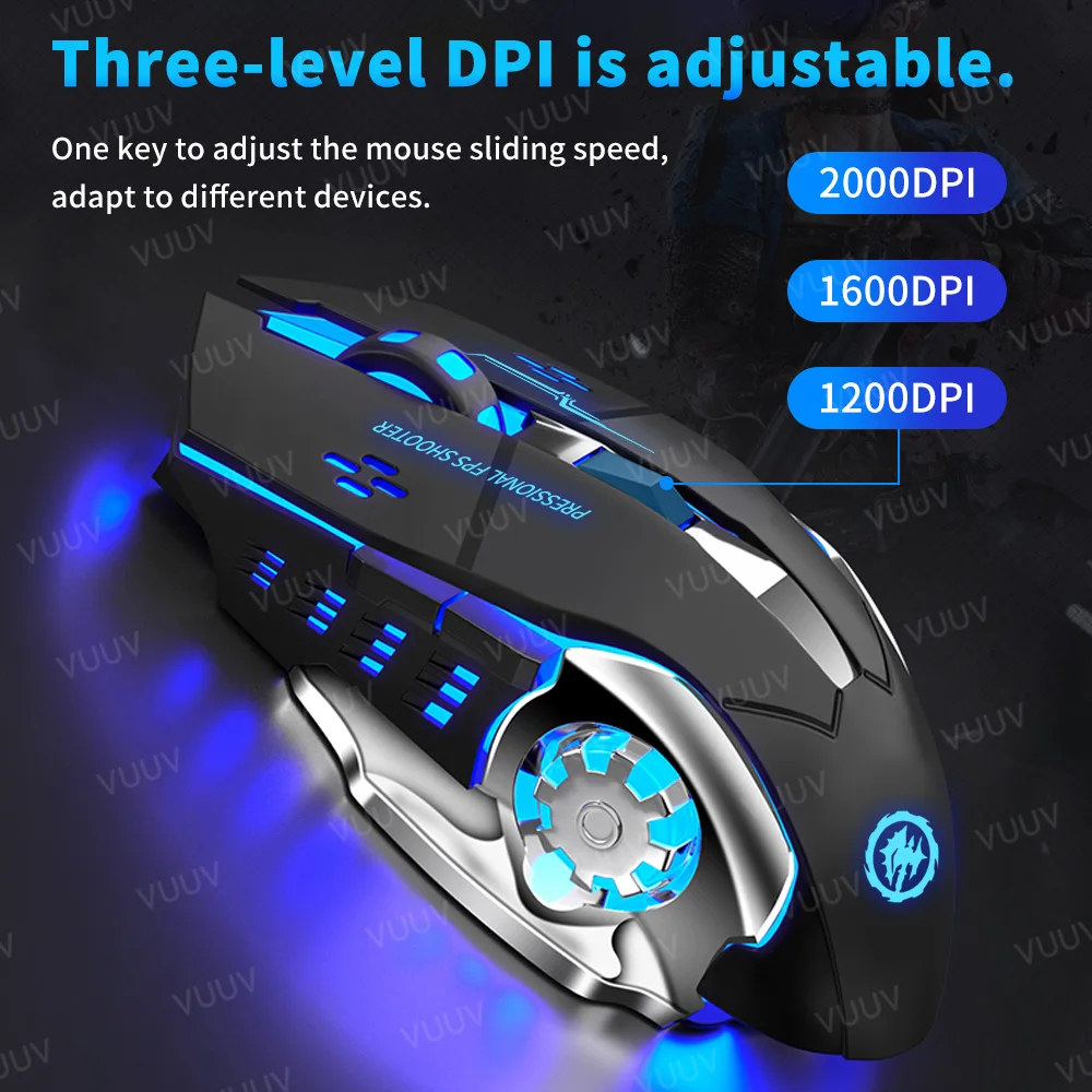 Rechargeable Bluetooth Wireless Mouse