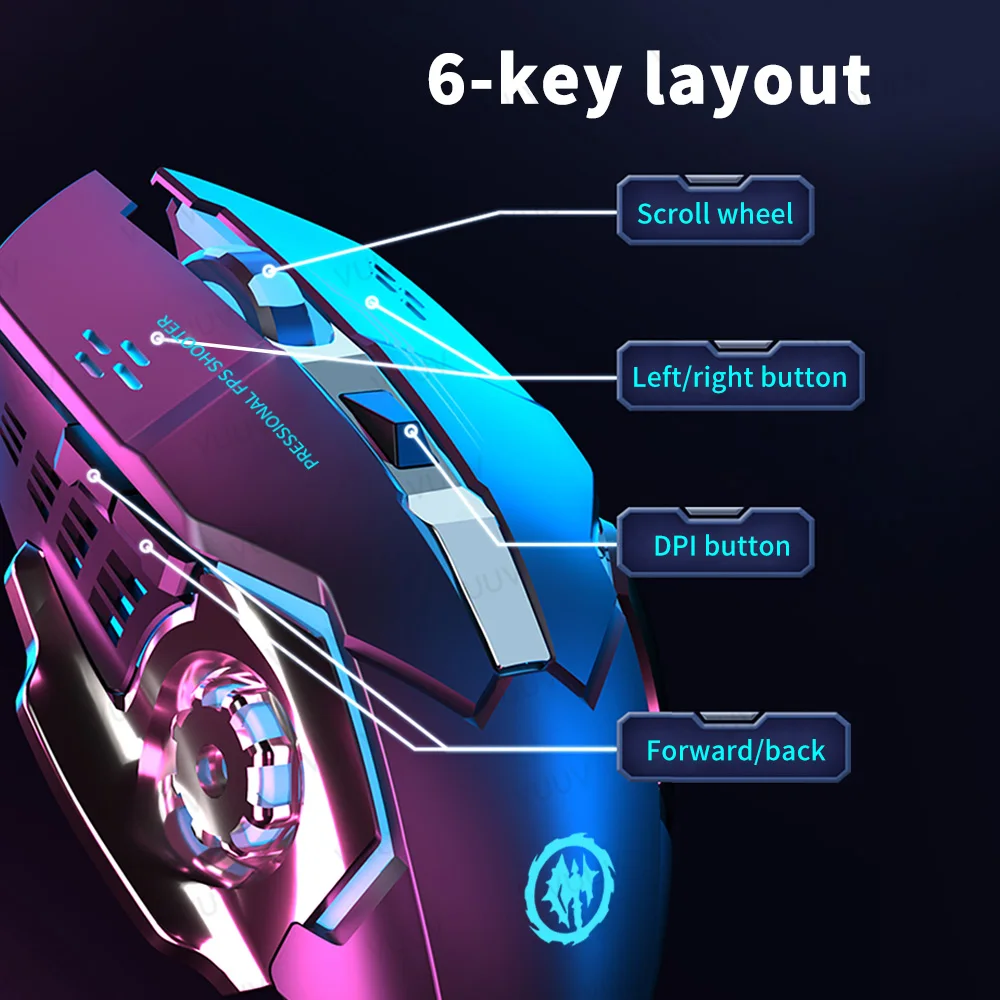 Rechargeable Bluetooth Wireless Mouse
